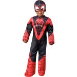 Disfarce spidey miles 3-4 anos