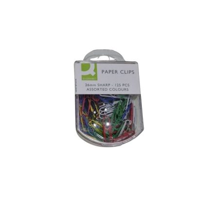 Clips de cores sortidas q-conn 26mm