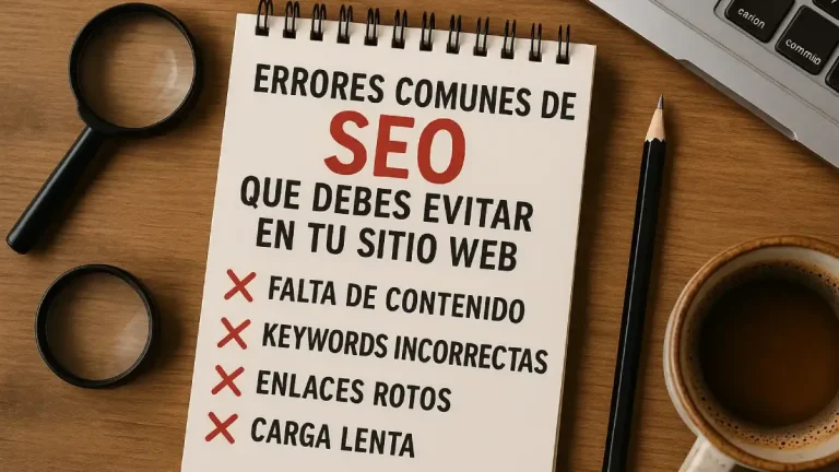 Errores Seo comunes por ewardsolution