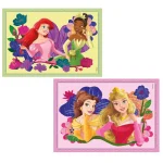 Puzzle 4 em 1 Disney princesas CLEMENTONI - Image 3