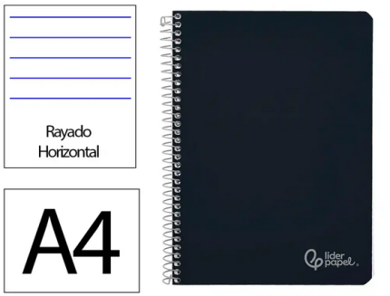 Caderno espiral LIDERPAPEL witty din a4