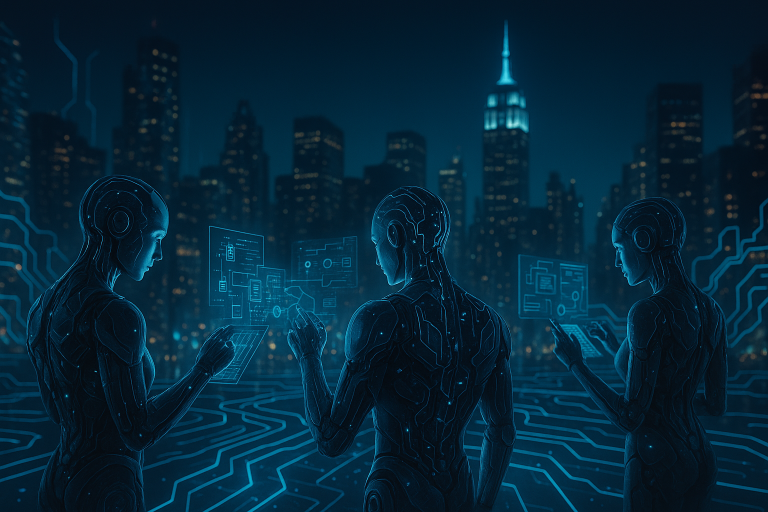 Inteligencia artificial revolucionando los servicios digitales en 2025