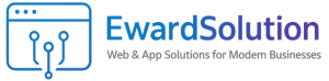 Logo EwardSolution – Diseño Web, SEO quarteira