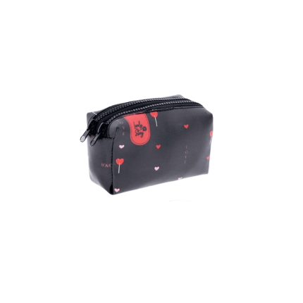 Porta moedas preto love LOVELY STORY