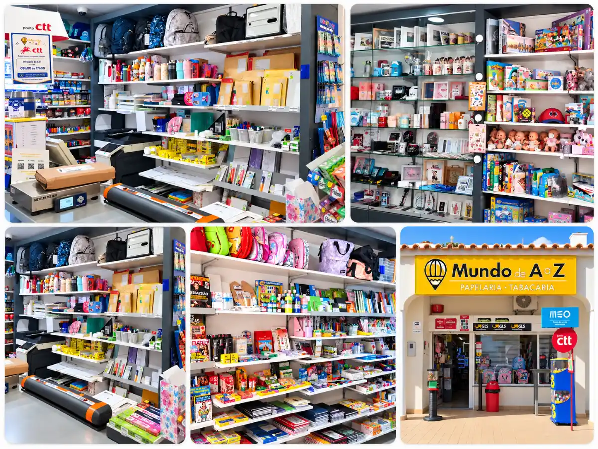 Loja Mundo de A a Z em Boliqueime